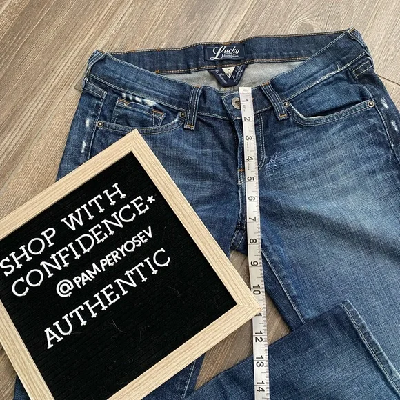 EUC • Lucky Brand Zoe Straight Jeans - Picture 3 of 13